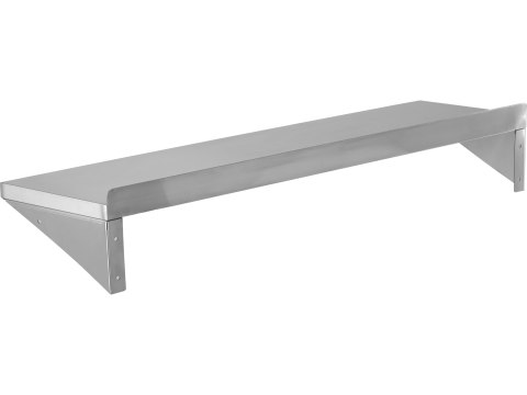 Półka Wisząca Z Rantem Pojedyncza Nierdzewna 1500x300x180mm YG-08932