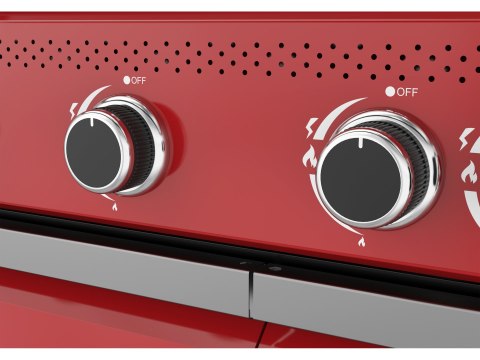 Grill Gazowy Itami 4+1 14,5 kW Czerwony Yato YG-20034