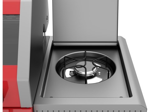 Grill Gazowy Itami 4+1 14,5 kW Czerwony Yato YG-20034