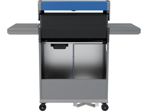 Grill gazowy Itami 4+1 palniki 14,5 kW z szybą niebieski Yato YG-20033