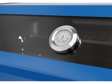 Grill gazowy Itami 4+1 palniki 14,5 kW z szybą niebieski Yato YG-20033