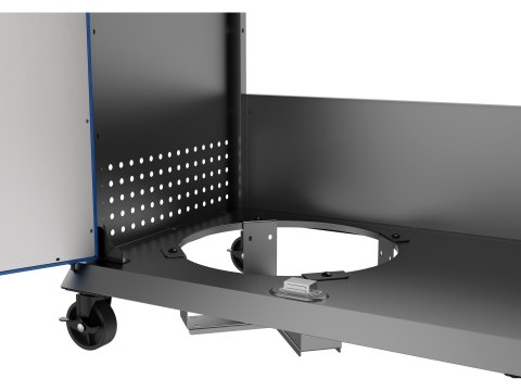 Grill gazowy Itami 4+1 palniki 14,5 kW z szybą niebieski Yato YG-20033