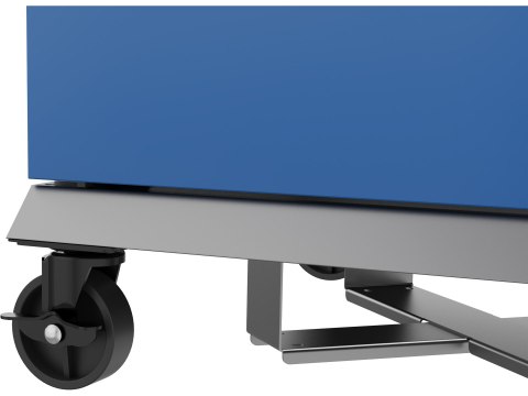 Grill gazowy Itami 4+1 palniki 14,5 kW z szybą niebieski Yato YG-20033