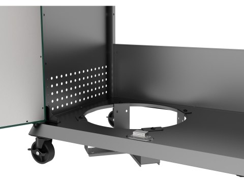 Grill Gazowy Itami 4+1 14,5 kW Z Szybą Zielony Yato YG-20035