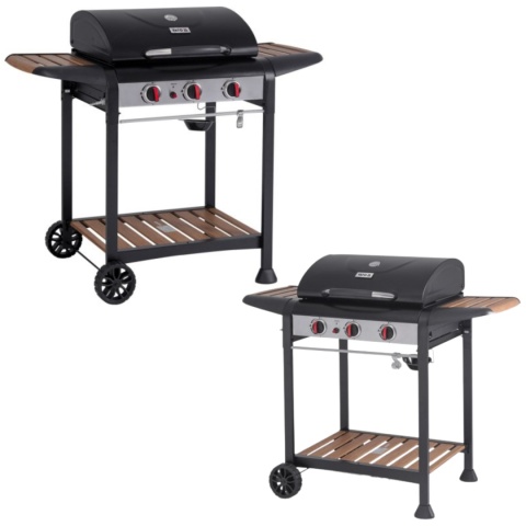 Grill Gazowy Ogrodowy Natori 3 Palniki 9 kW Yato YG-20009