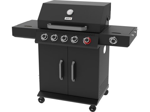 Grill Gazowy Yao 5+1 19 kW Czarny Yato YG-20031