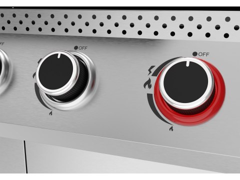 Grill Gazowy Yao 5+1 19 kW Stal Nierdzewna Yato YG-20032