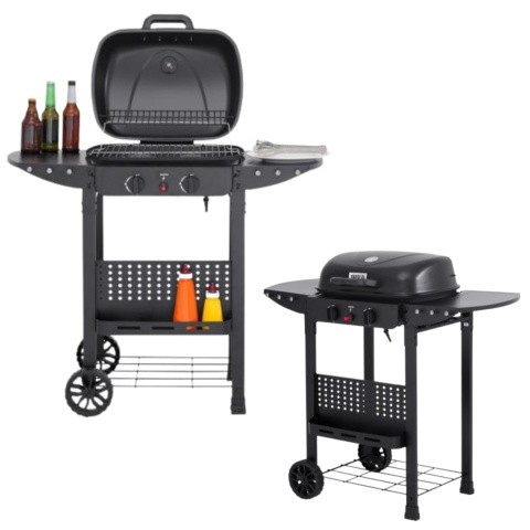 Grill Gazowy Ogrodowy Asahi 2 Palniki 5 kW Yato YG-20007