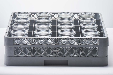 Kosz do Zmywarki Gastronomicznej do Szkła na 16 Elementów Raki do Zmywarki Stalgast 811600