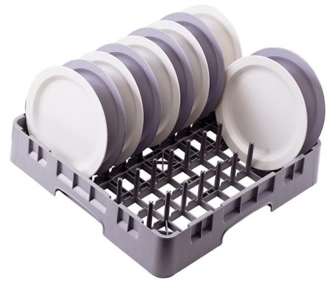 Kosz Na Talerze Camrack Do Zmywarek 500x500 Szary Cambro