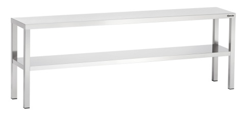 Nadstawa Gastronomiczna Nierdzewna 2-poziomowa 2000x350x650mm Bartscher 325200