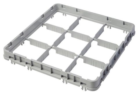 Nadstawka Do Koszy Half Drop 500x500 E2 Cambro (3x3) Przegródki: 150x150