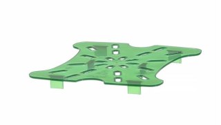 Ociekacz do pojemników CamSquares Fresh Pro Cambro 1,9 l i 3,8 l 2SFSFPDPP265