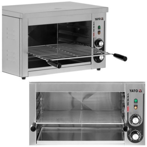 Elektryczny Opiekacz do Zapiekanek 3000W 58x40x38 cm Ruszt 43x36 cm Yato YG-04651