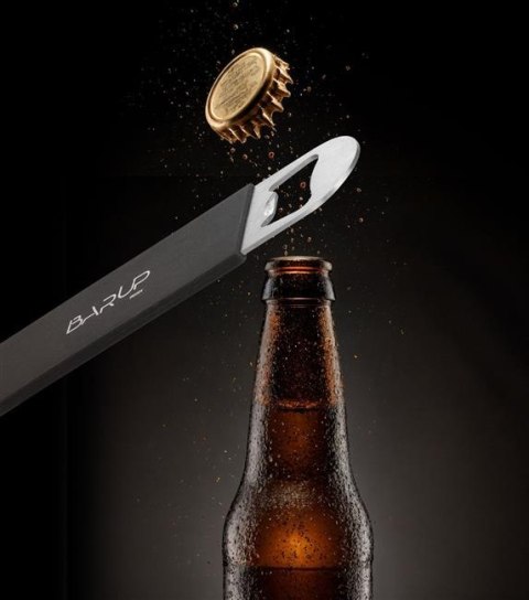 Otwieracz do Butelek Barup Czarny 180x40 mm Hendi 596661