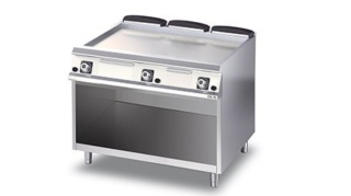 Płyta Grillowa Gazowa ze Stali Nierdzewnej Gładka 19,5 kW Olis 16130053