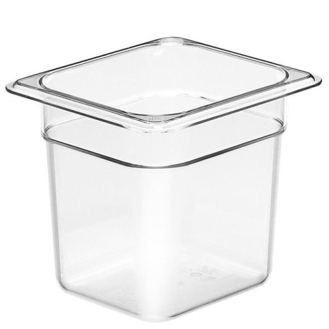 Pojemnik GN 1/6 Camwear z poliwęglanu transparentny 2,2 l Cambro 66CW135
