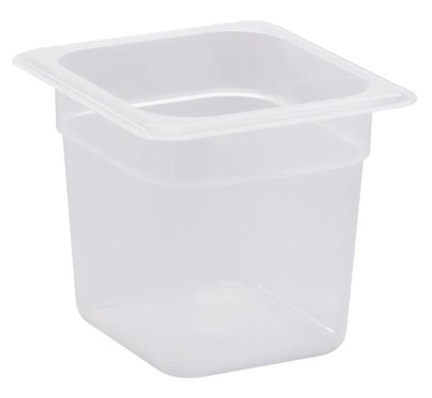 Pojemnik GN 1/6 polipropylenowy transparentny do żywności 2,2 l Cambro 66PP190