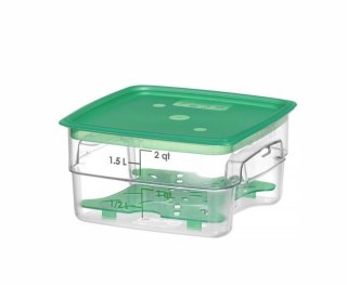 Pojemnik kwadratowy CamSquares Fresh Pro do żywności 1,9 l Cambro 2SFSPROCW135