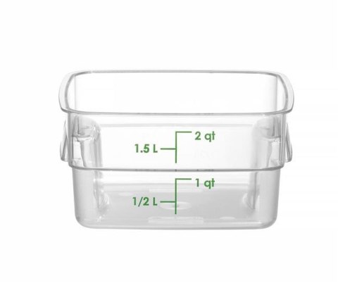 Pojemnik kwadratowy CamSquares Fresh Pro do żywności 1,9 l Cambro 2SFSPROCW135