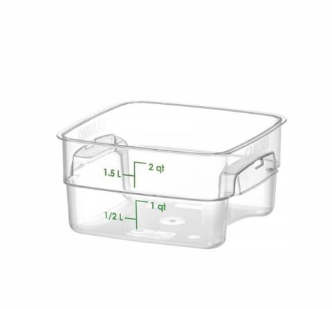 Pojemnik kwadratowy CamSquares Fresh Pro do żywności 1,9 l Cambro 2SFSPROCW135