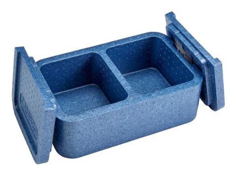Pojemnik Termoizolacyjny 2-Komorowy Cam Gobox Cambro Niebieski 437x276x175
