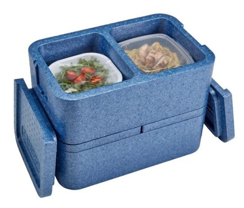Pojemnik Termoizolacyjny 2-Komorowy Cam Gobox Cambro Niebieski 437x276x175