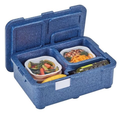 Pojemnik Termoizolacyjny 4-Komorowy Cam Gobox Cambro Niebieski 480x350x167