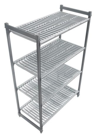 Regał Camshelving Basics Plus Z 4 Wentylowanymi Półkami Cambro 915x540x1830