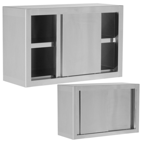 Szafka Nierdzewna z Drzwiami Suwanymi 1000x400x650 [SxGxW] Yato YG-08900