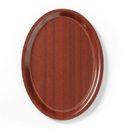 Taca Do Serwowania Mykonos Owalna Antypoślizg Mahoń Cambro Owal 200x265