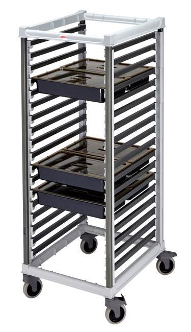 Wózek Camshelving Do Transportu Pojemników 18x GN 2/1 Cambro 835x645x171