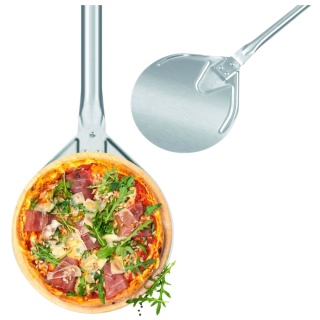 Łopata do Pizzy Operacyjna Aluminiowa Ø20 cm z Długim Uchwytem 160 cm