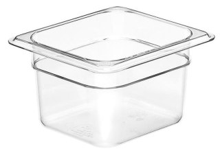 Pojemnik GN 1/6 Camwear poliwęglan transparentny 1,5 l Cambro Hendi 64CW135