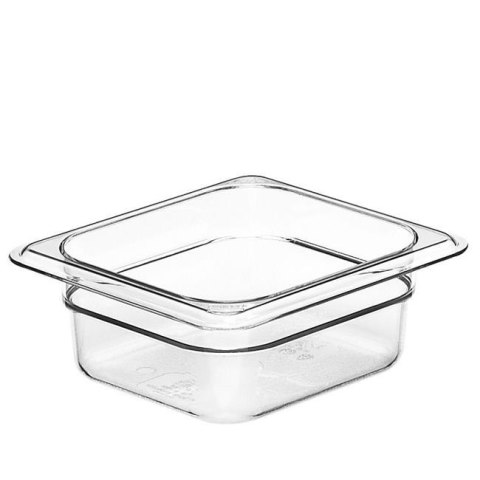 Pojemnik GN 1/6 Camwear poliwęglan transparentny 1 l Cambro Hendi 62CW135