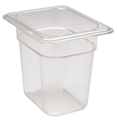 Pojemnik GN 1/8 Poliwęglan Camwear 1,5l 161x132x150 Cambro 86CW135