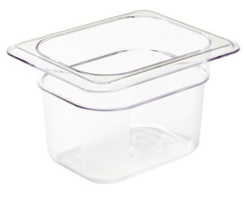 Pojemnik GN 1/8 h-100 mm transparentny poliwęglan Camwear Cambro Hendi 84CW135