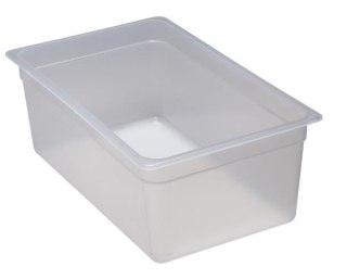 Pojemnik GN 1/1 Polipropylen Transparentny 25,6l 325x530x200 Cambro 18PP190