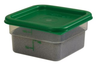Pokrywka CamSquare zielona do pojemników 1,9 l i 3,8 l Cambro SFC2452