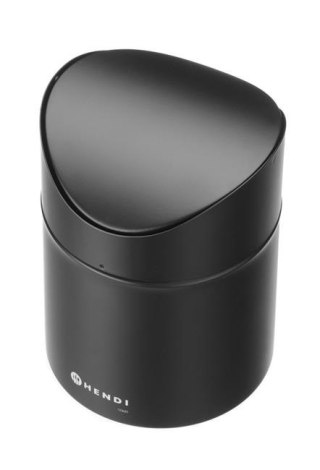 Śmietniczka Stołowa 1,2L Czarna ⌀120x165 Stal Nierdzewna Hendi 440773