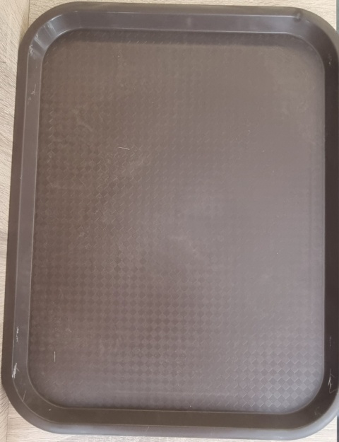 Out Taca Plastikowa Fast Food 45x35 Brązowa Hendi 878842