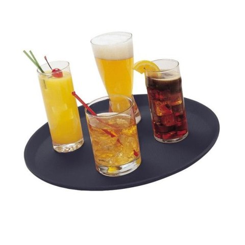 Taca Camtread Okrągła Antypoślizgowa ⌀405 mm Czarna Cambro 1600ct110