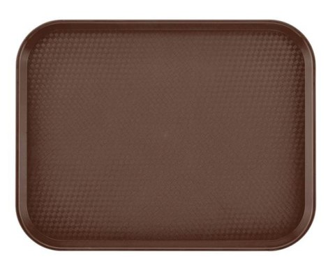 Taca Fast Food Polipropylen Duża 355x457 mm Brązowa Cambro 1418ff167