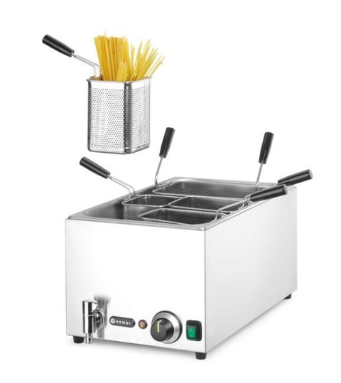 Urządzenie Do Gotowania Makaronu 25l 3500W 230V 601x326x279 mm Hendi 240496