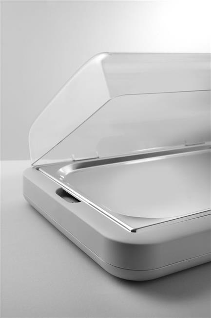 Witryna Chłodząca UNIQ GN1/1 Biała Hendi Chłodzenie Bufetu 871911