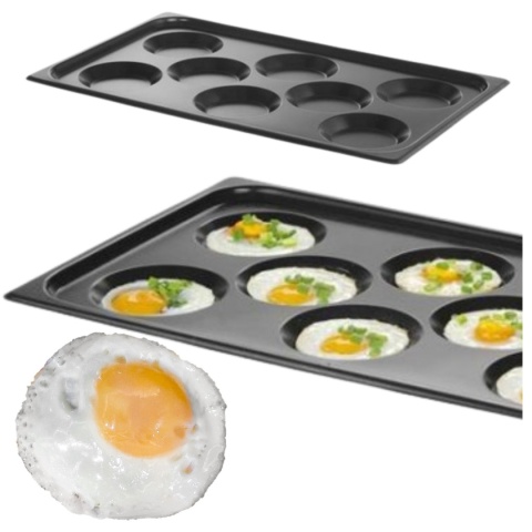 Blacha do Jajek Sadzonych z Powłoką Nieprzywierającą Convectomat GN 1/1 530x325 Hendi 808856