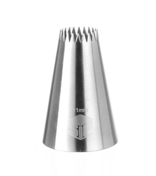 Końcówka cukiernicza gwiazdka francuska 11 mm Hendi 551226