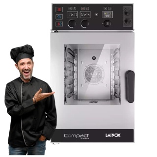 Elektryczny Piec Konwekcyjno Parowy Lainox Compact by Sapiens 6x GN 1/1