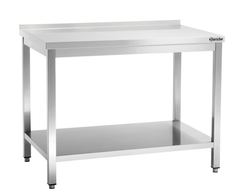 Stół Przyścienny z Półką Nierdzewny 1100x600x850mm Bartscher 308116
