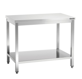 Stół Centralny z Półką Nierdzewny 1200x600x850mm Bartscher 307126